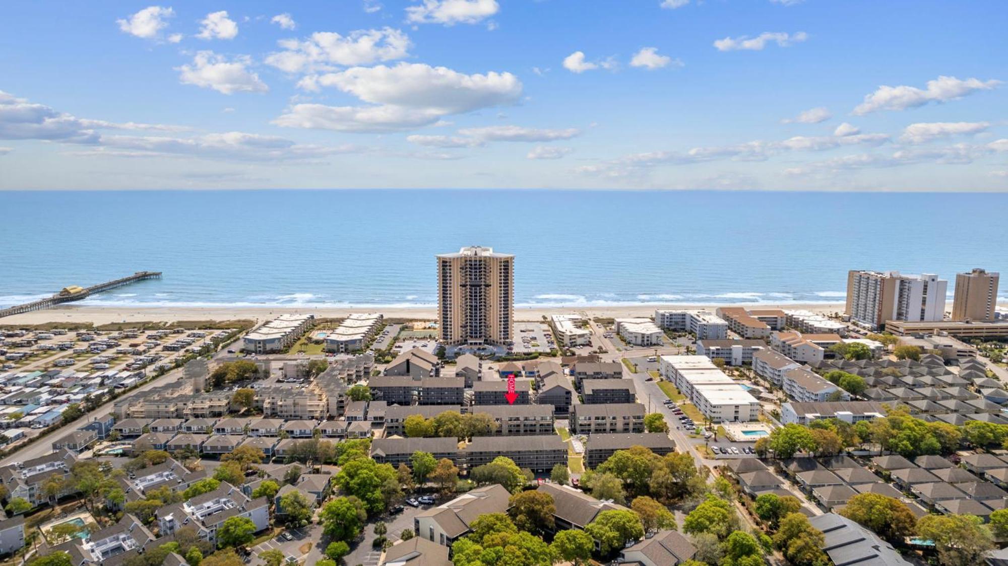 شقة Salty Air Retreat شاطئ ميرتل المظهر الخارجي الصورة